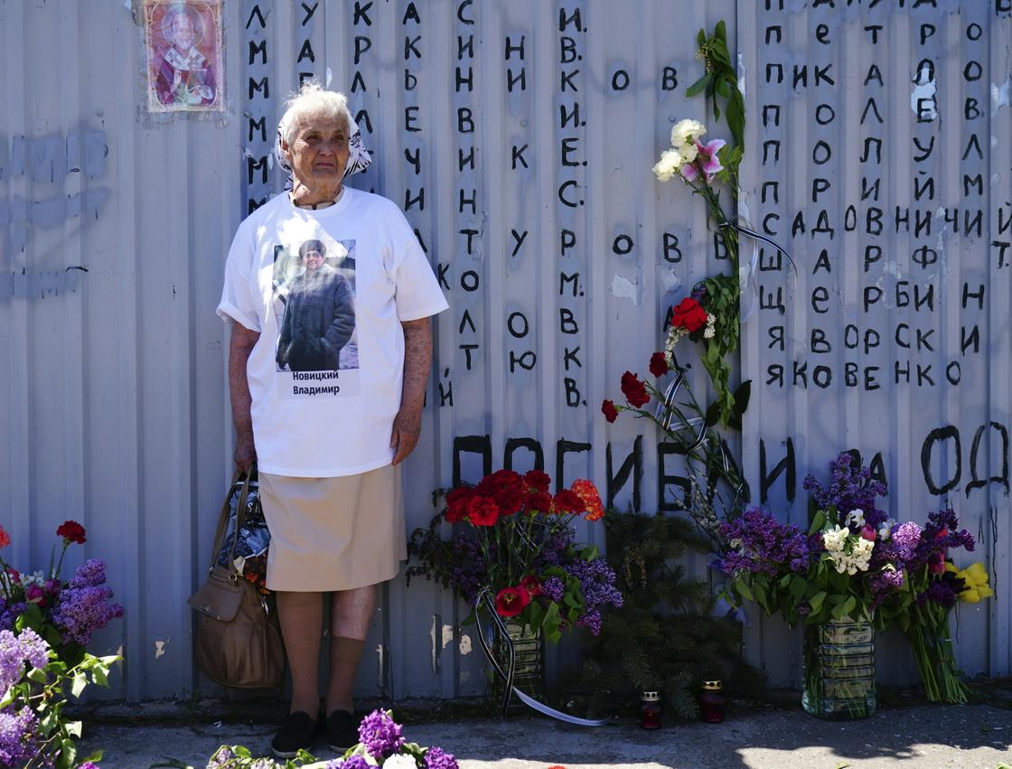 «Sie starben für Odessa»: Gedenkstätte vor dem Gewerkschaftsgebäude auf dem Kulikow-Platz.